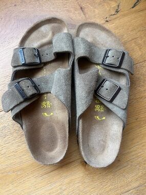 Birkenstock Arizona Suede Taupe